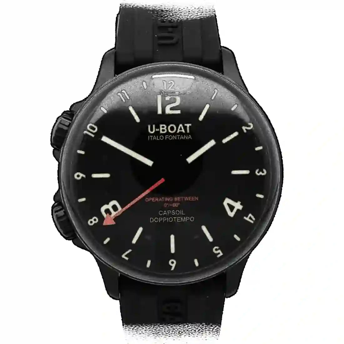 U-Boat Capsoil Quarz Schwarz