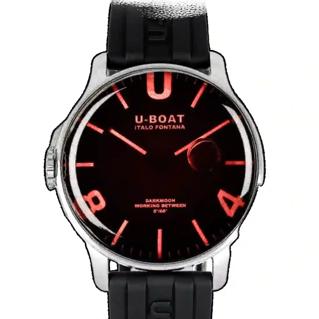 U-Boat Darkmoon Quarz Schwarz