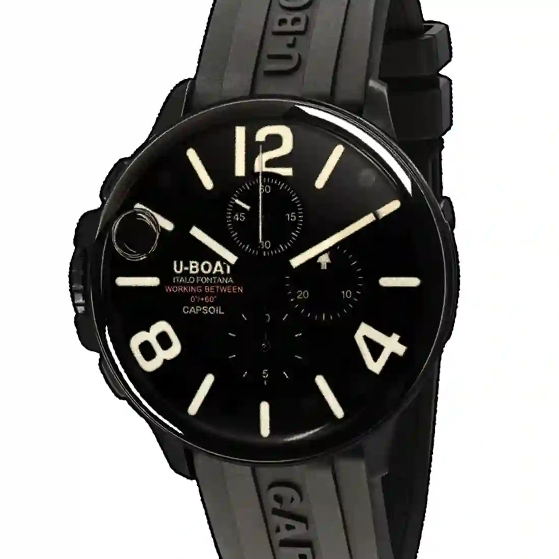U-Boat Capsoil Quarz Schwarz