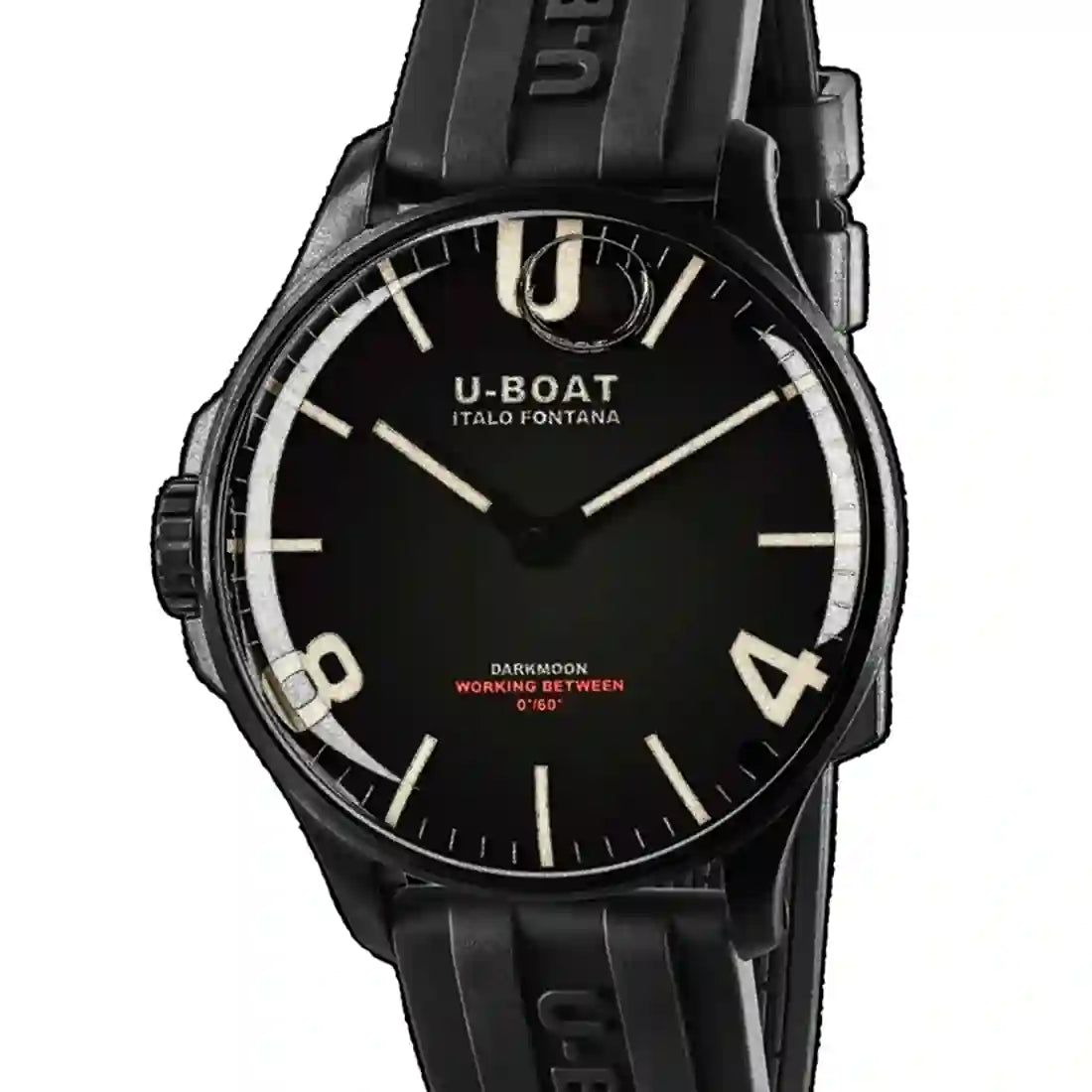 U-Boat Darkmoon Quarz Schwarz