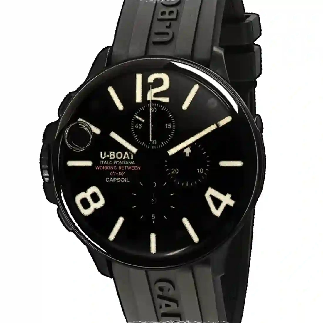 U-Boat Capsoil Quarz Schwarz