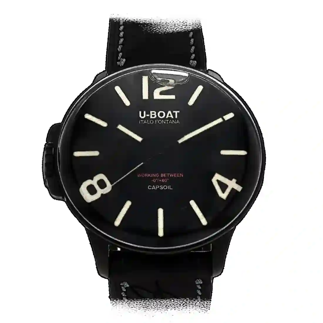 U-Boat Capsoil Quarz Schwarz