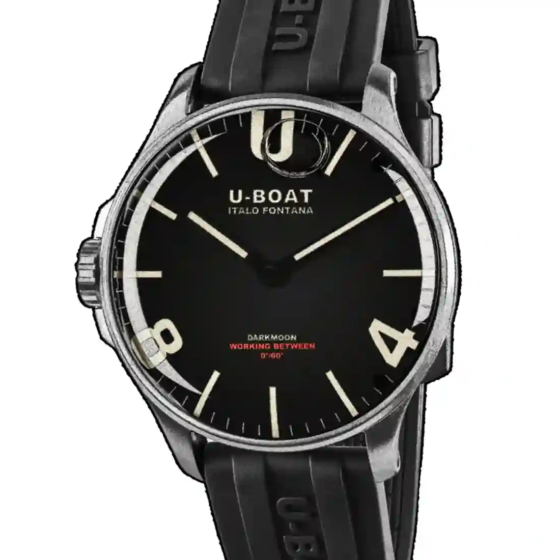 U-Boat Darkmoon Quarz Schwarz