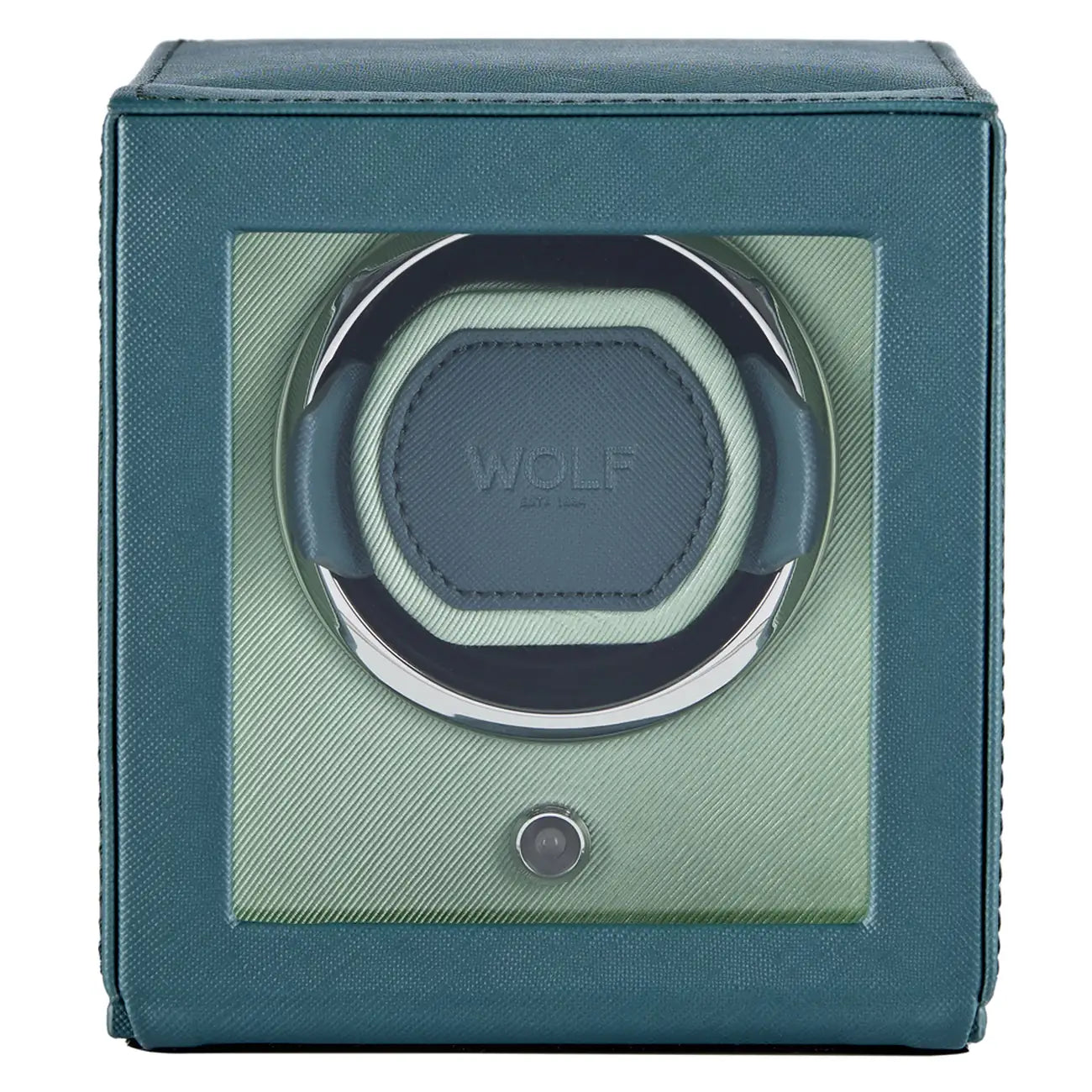 Wolf Cub Seltzer Single Watch Winder with Cover