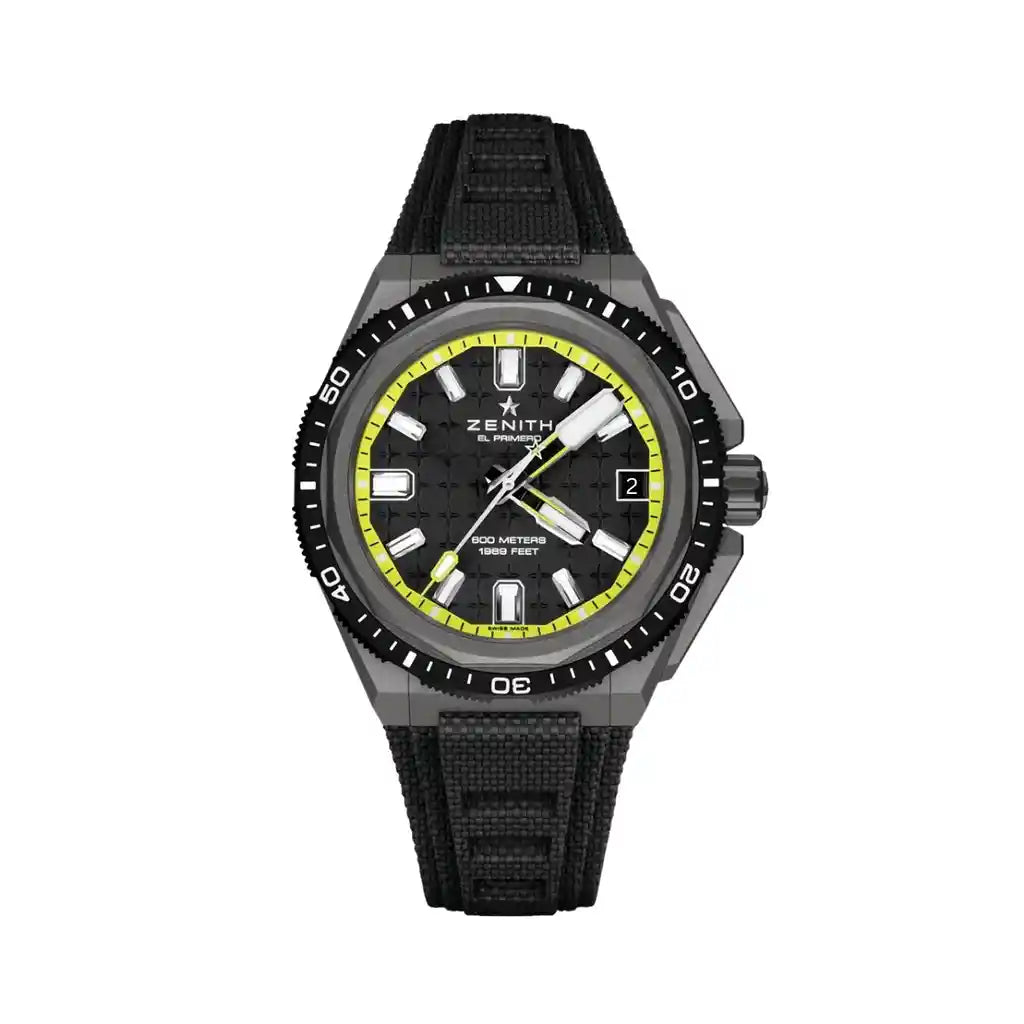 Zenith Defy 97.9600.3620/21.I300 Black Dial Titanium 43mm Watch