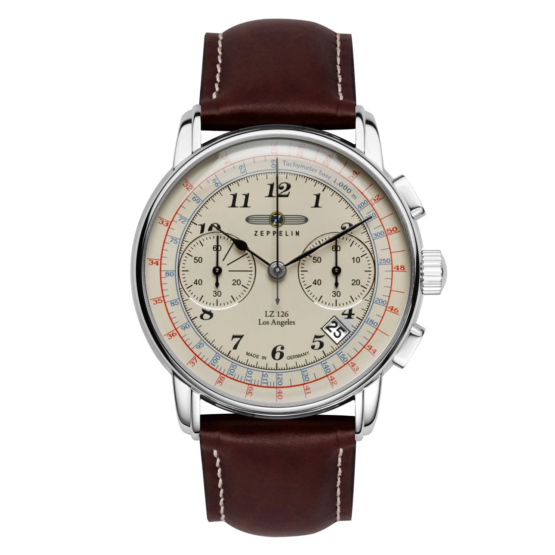 Zeppelin Los Angeles 7614 Quartz Beige 42mm
