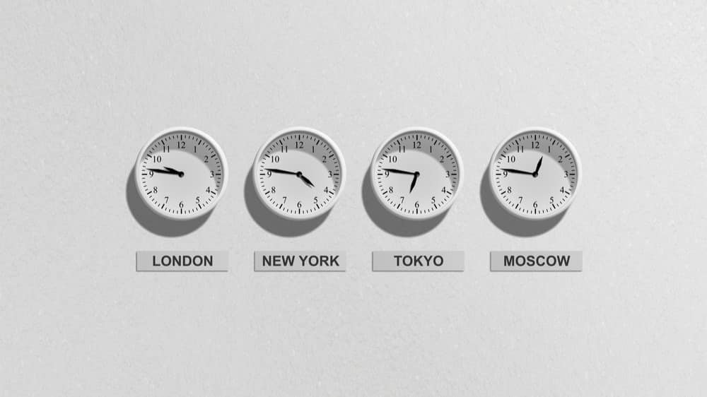 Metropolen und ihre Counterpart-Uhren