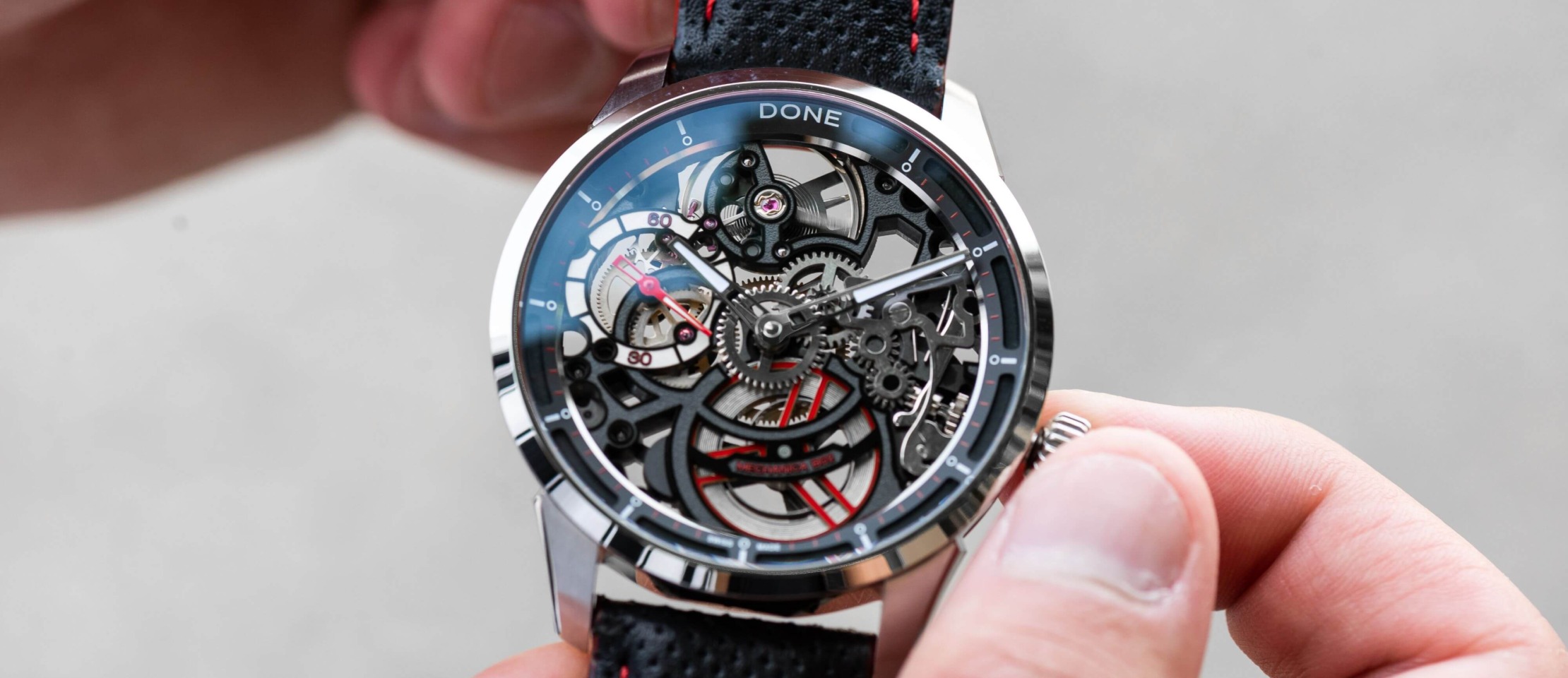 DONE Watches Mechanica Skeleton – Die perfekte Uhr für Mechanik-Enthusiasten