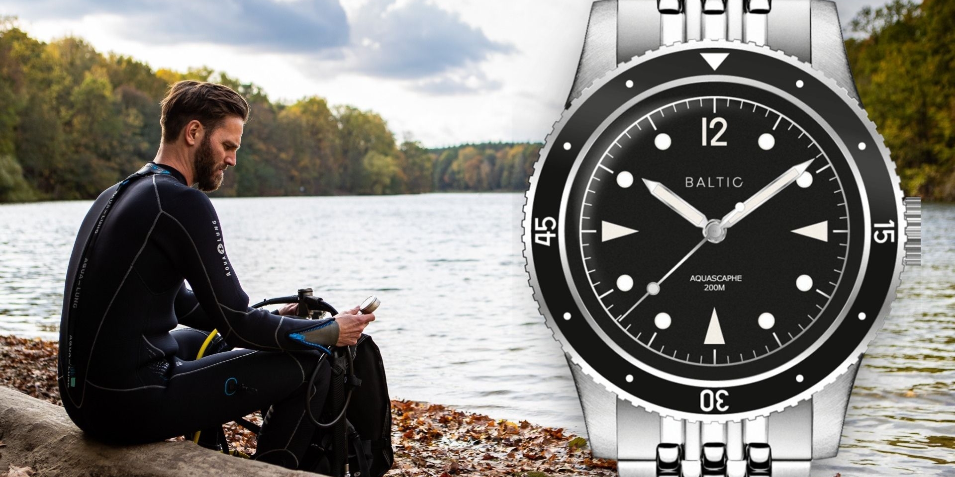 Baltic Aquascaphe Review, a modern diving classic on Montredo