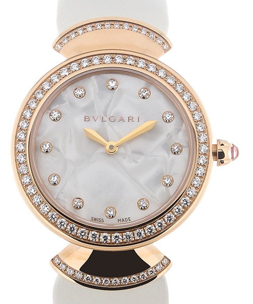 bvlgari leather watch price