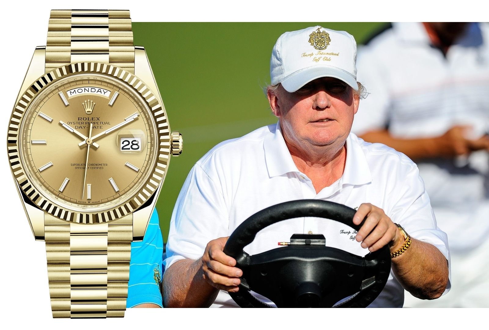trump gold watch